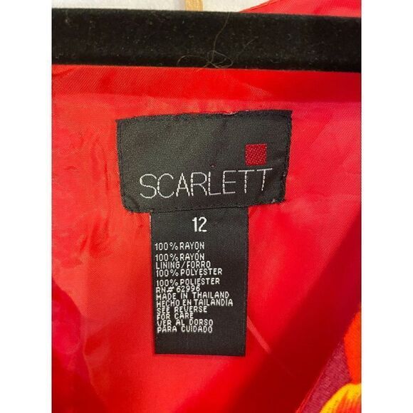 Scarlett Sz 12 Tropical Dress - Picture 4 of 16